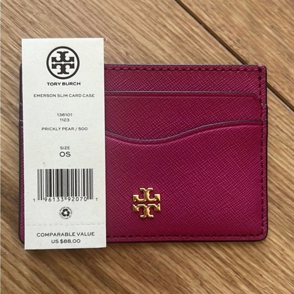 Tory Burch Handbags - NWT Tory Burch Emerson Slim Card Case